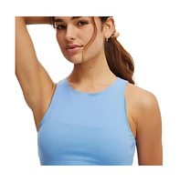 Cotton On Women's Active Ultra Soft Open Back Tank