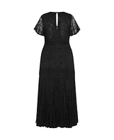 City Chic Plus Christa Lace Dress