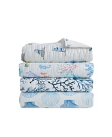 Linery & Co. Nautical Printed Reversible Quilt Set