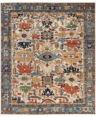 Adorn Hand Woven Rugs Serapi M1945 8'1''x9'8'' Area Rug