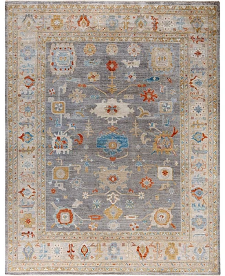 Adorn Hand Woven Rugs Colorful Oushak M1945 8'3''x9'10'' Area Rug