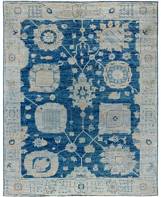 Adorn Hand Woven Rugs Colorful Oushak M1945 7'11''x9'11'' Area Rug