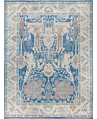 Adorn Hand Woven Rugs Colorful Oushak M1945 9'x11'10'' Area Rug