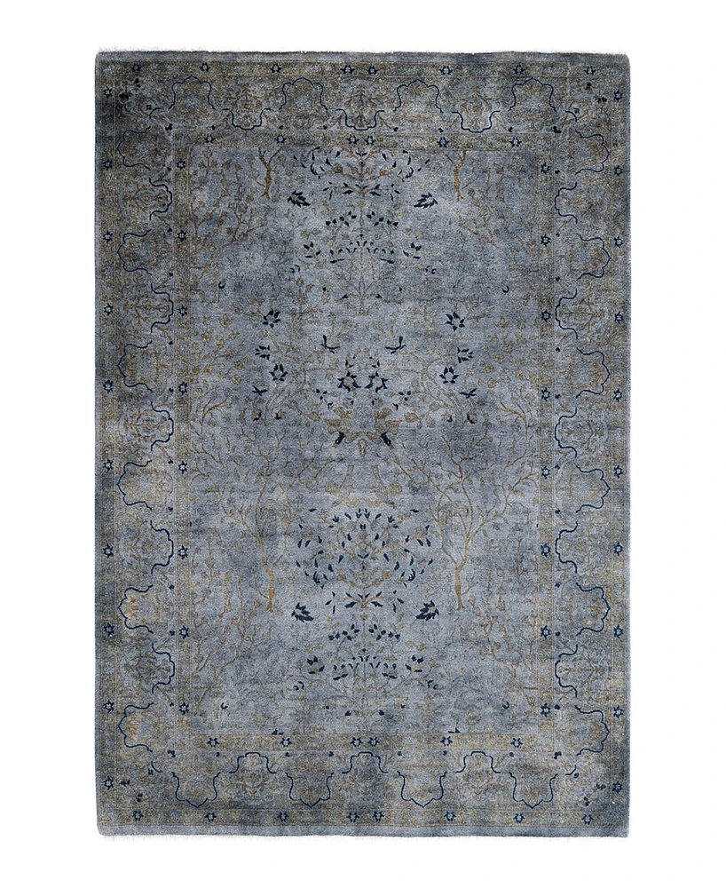 Adorn Hand Woven Rugs Fine Vibrance M1289 4'7''x6'8'' Area Rug