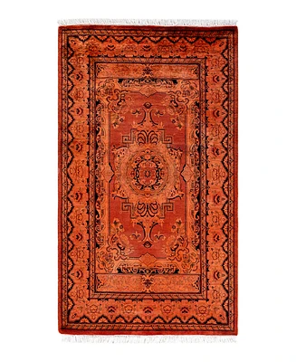 Adorn Hand Woven Rugs Fine Vibrance M1035 2'7''x4'5'' Area Rug