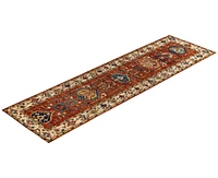 Adorn Hand Woven Rugs Serapi M1945 2'9''x9'8'' Runner Area Rug