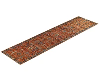 Adorn Hand Woven Rugs Serapi M1945 2'7''x10' Runner Area Rug