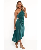 Petal and Pup Women's Emma One Shoulder Midi Dress