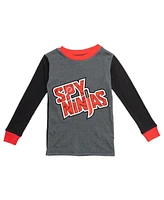Spy Ninjas Little Boys Pullover Pajama Shirt and Pants Sleep Set