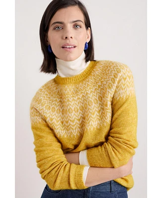 Seasalt Cornwall Women's Spruce Frost Sweater Mohair