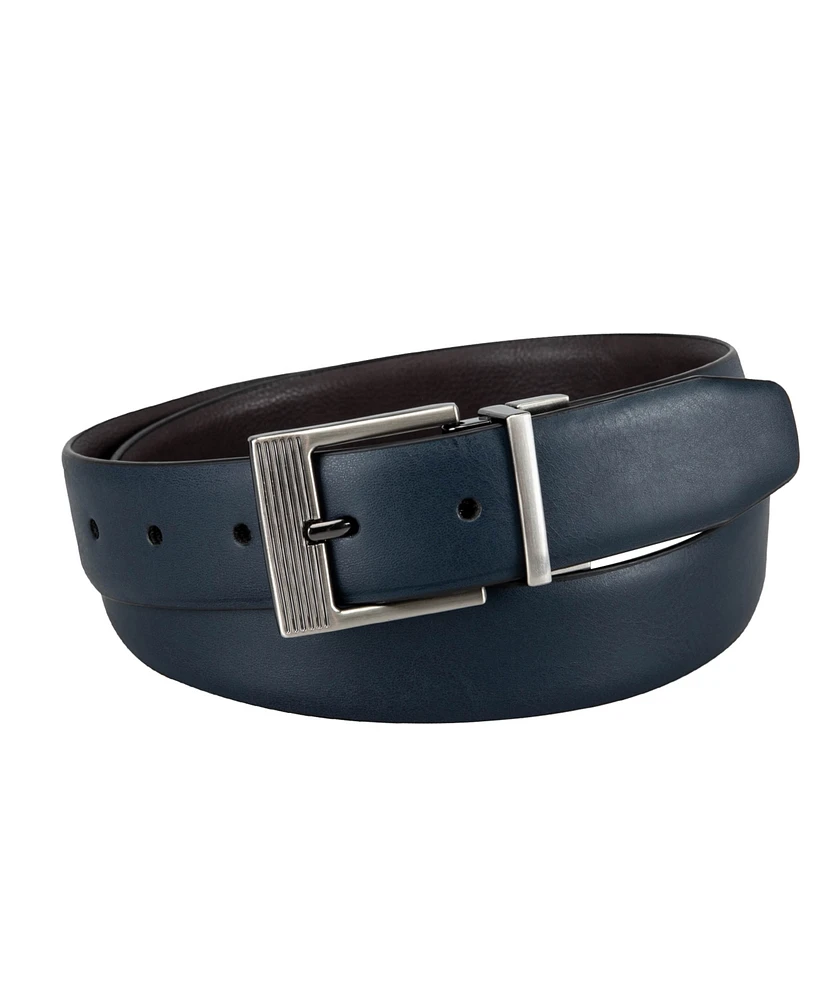 Kenneth Cole Reaction Men's 2-in-1 Modern Reversible Stretch Dress Belt