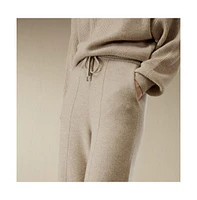 Lilysilk Women's Fluid Cashmere Sweatpants