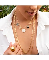 15" Necklace with Multi Enamel Charms