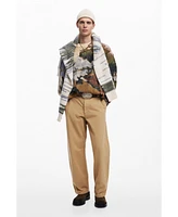 Desigual Men's Oversized landscape sweater