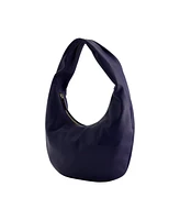 Fred Segal Rounded Soft Hobo Bag Smooth Nappa Leather