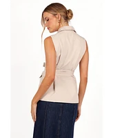 Petal and Pup Women's Emberley Fitted Tie Front Vest