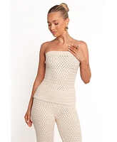 Petal and Pup Women's Fonte Strapless Knit Top