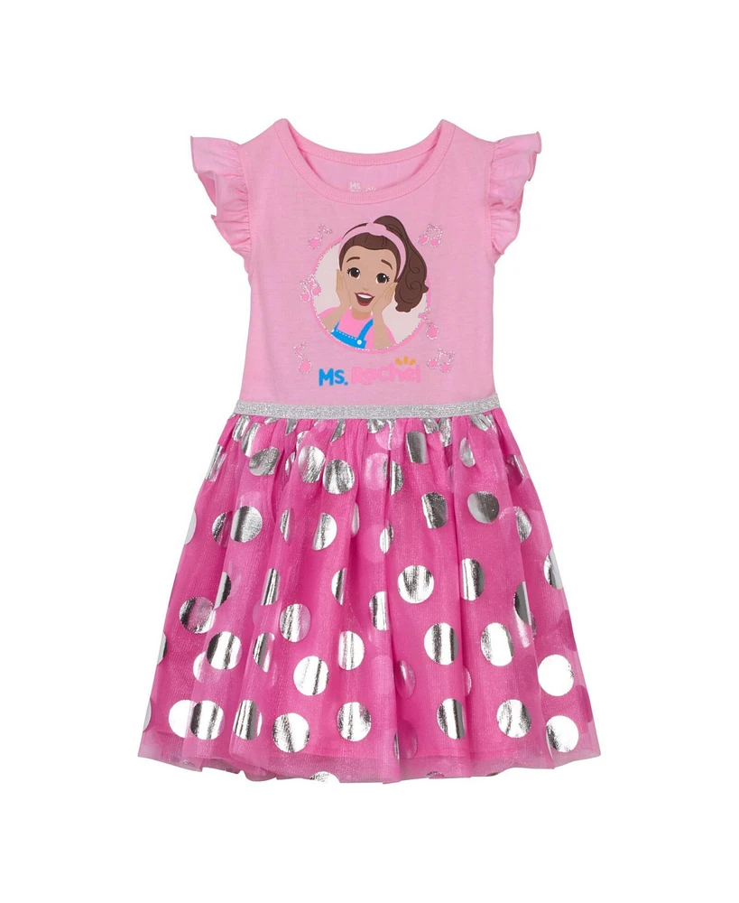 Ms. Rachel Toddler Girls Tulle Dress