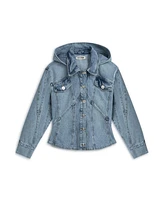 Nocturne Women's Hooded Denim Jacket