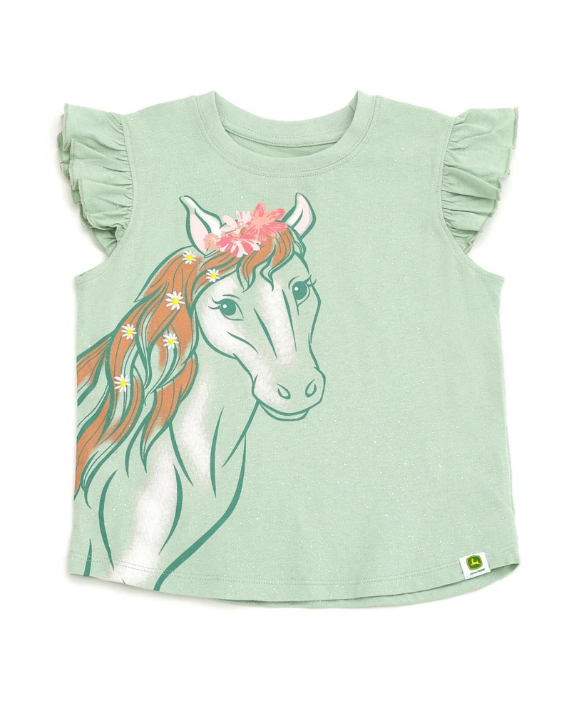 John Deere Toddler Girls T-Shirt