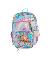Rainbow And Stars 16" 5-Piece Backpack & Lunchbox Set
