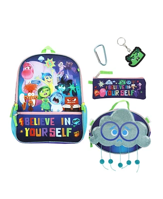 Disney's Inside Out 16" 5-Piece Backpack & Lunchbox Set