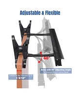 Yescom Aluminum 33x79" Retractable Roll Up Banner Stand Led Light Kit with Bag Trade Show Display