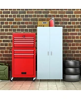 Rolling Cabinet Storage Chest Box Garage Toolbox