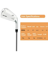 Wosofe 7 Iron Golf Club for Adult Men Women Iron with Steel Shaft for Golfers Stiff Flex Single Iron）