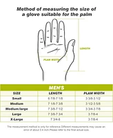 Wosofe Golf Gloves Men's Left Hand Cabretta Leather with Score Counter Usa Flag White Soft Breathable Professional Mini