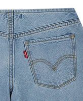 Levi's Big Girls Beltless Embroidered Baggy Jeans