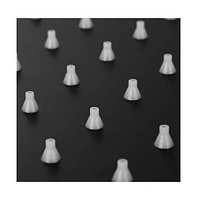 Aquaterior Shower Faucet Set Wall Mount Concealed Mixer Valve Rain Matte Black