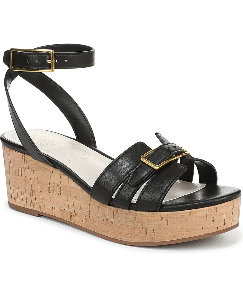 Franco Sarto Women's Pheobe Strappy Wedge Sandals
