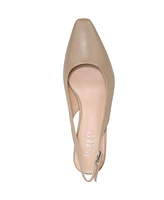 Franco Sarto Women's Jacer Snip Toe Block Heel Slingback Pumps