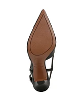 Franco Sarto Women's Sabrina Pointed Toe Slingbacks Pumps