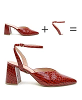 Alterre Women's Clay Croc Marilyn Customizable V Mules