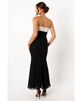 Petal and Pup Women's Cecilia Strapless Maxi Dress