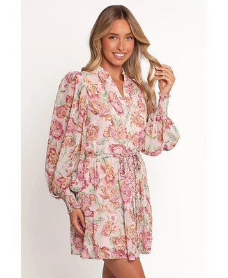 Petal and Pup Women's Elba Long Sleeve Mini Dress