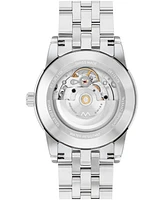 Movado Men's Museum Classic Swiss Automatic Stainless-Steel Watch, 40mm