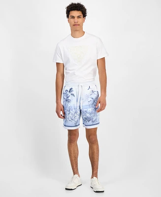 Guess Men's Charm Big Cat 7-1/2" Shorts