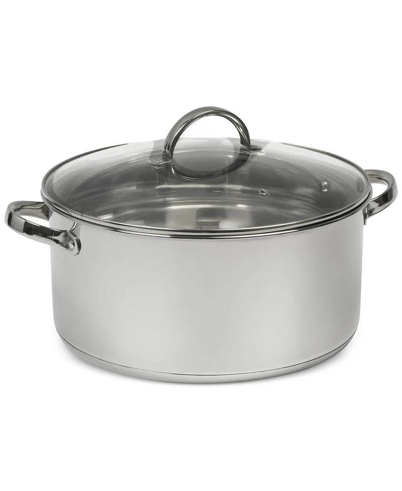 Sedona Kitchen 10-Qt Stainless Steel Casserole & Lid