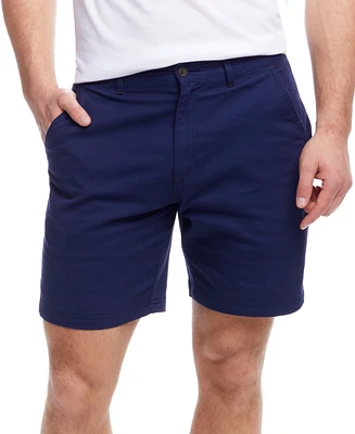 Weatherproof Vintage Men's Regular-Fit Stretch Twill 8" Shorts