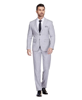Gino Vitale Men's 2-Piece Stretch Slim-Fit Suit