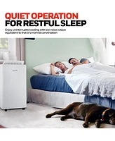 Honeywell 14,500 Btu / 101 Pint Portable Air Conditioner and Dehumidifier, Cools Rooms Up to 700 Sq. Ft., (White)