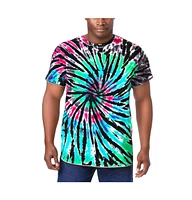 KingSize Big & Tall Lightweight Longer-Length Tie-Dye Crewneck Tee