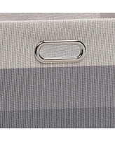 Lambs & Ivy Gray Ombre Foldable/Collapsible Storage Bin/Basket- 2 Pack
