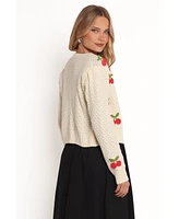 Petal and Pup Women's Trudie Cherry Cardigan