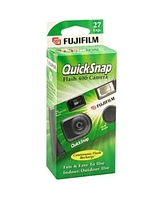 Fujifilm QuickSnap Flash 400 One Time Use 35mm Disposable Camera with Flash, 27 Exposures 6-Pack + Slinger Camera Bag