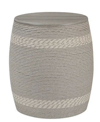 Gallerie Decor Dimensions Drum Side Table