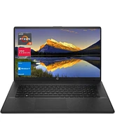 Hp Essential 17.3" Daily Traditional Laptop Amd Ryzen 5 7530U 8GB Ram Amd Radeon Graphics 512GB Ssd Storage Windows 11 Home Fhd 60Hz - Black